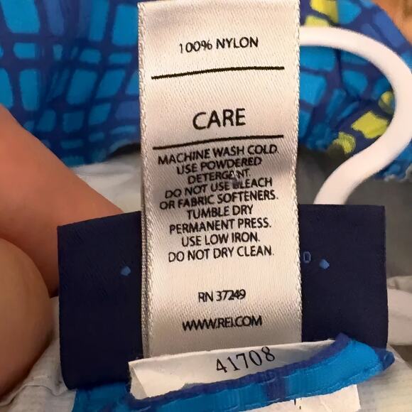 REI Toddler Winter Jacket – Size 12 M – Blue/Plaid or Patterned (as shown) - Picture 3 of 5